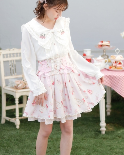 Strawberry Tea Party スカート