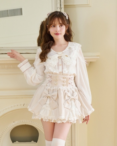 美品　リズリサ　ビッグリボン　ボンボン　ワンピース　y2k 0、S、7号 美品 リズリサ ビッグリボン ボンボン ワンピース y2k 0、S、7号