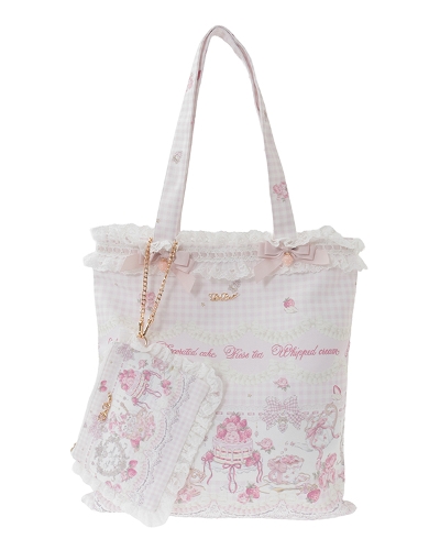 �y�\�񏤕i�zSweet Gingham Tea Room���g�[�g�o�b�O